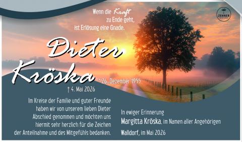 Traueranzeige_Dieter Kröska