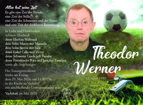 Traueranzeige_Theodor Werner