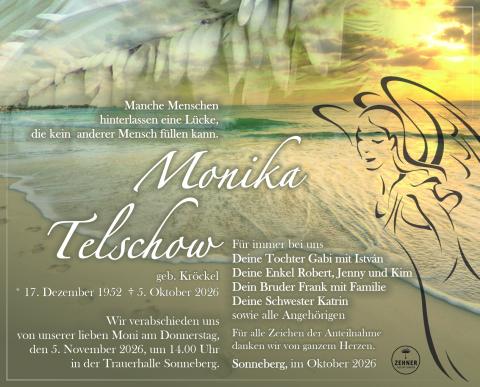 Traueranzeige_Monika Telschow