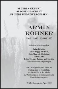 Traueranzeige
