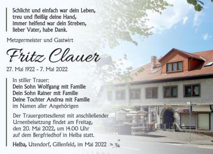 Traueranzeige