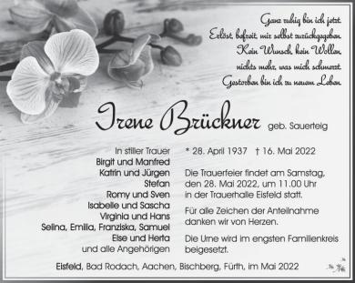 Traueranzeige